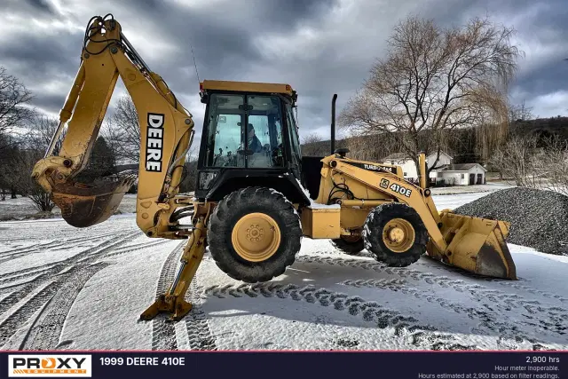 Image of John Deere 410E equipment image 3