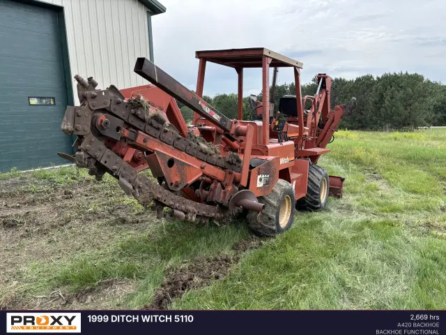 Image of Ditch Witch 5110 equipment image 2
