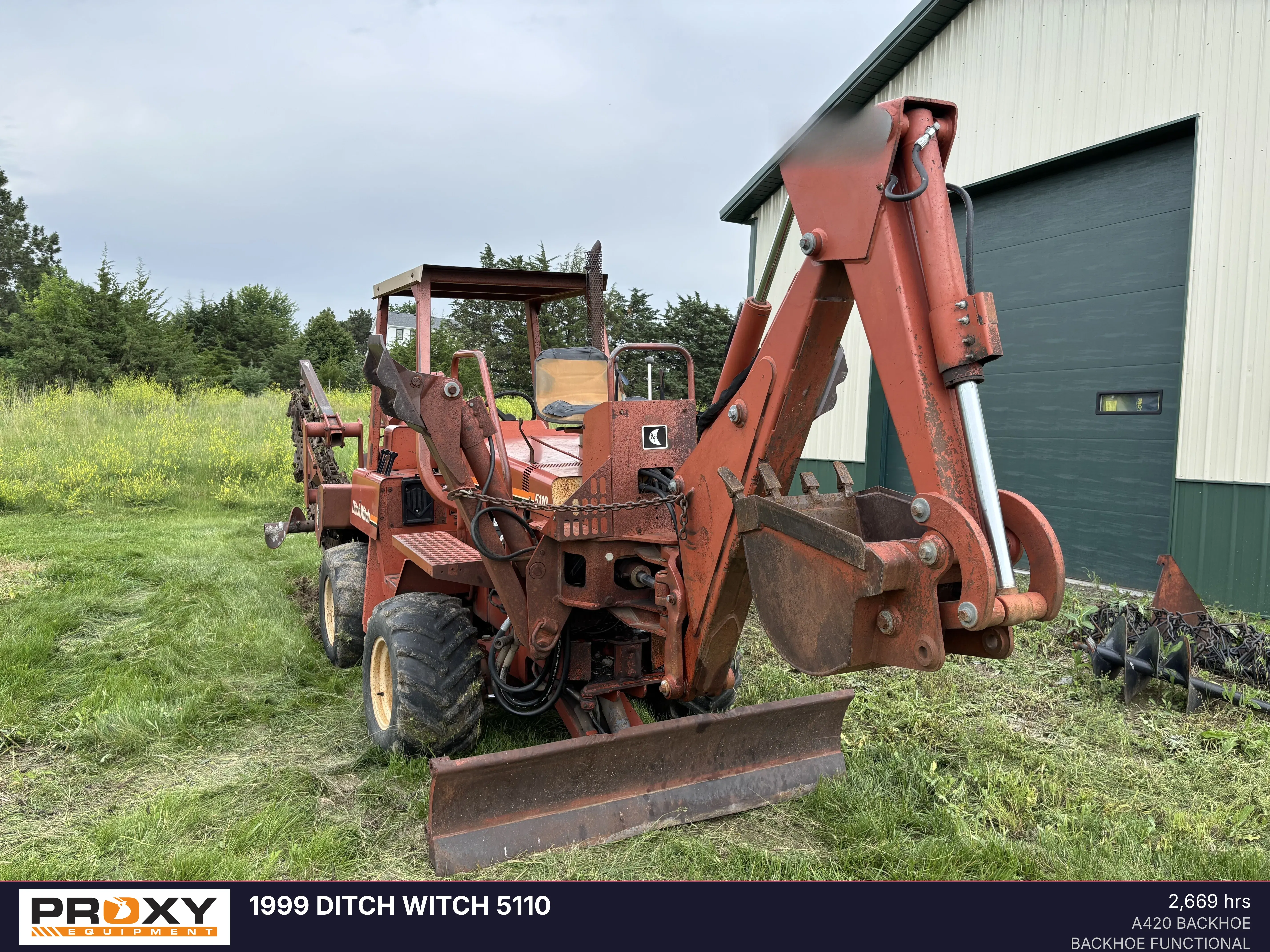 1999 Ditch Witch 5110 Equipment Image0
