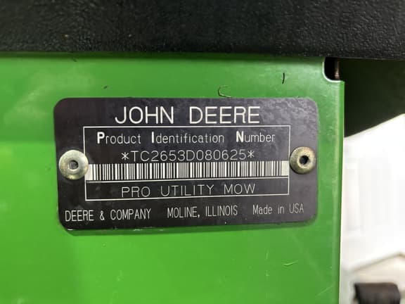 Image of John Deere 2653 equipment image 1