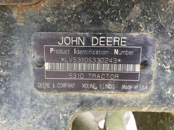 Image of John Deere 5310 equipment image 2