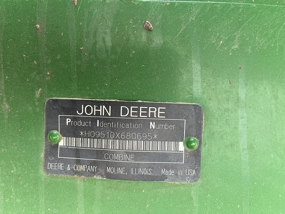 Image of John Deere 9510 equipment image 3