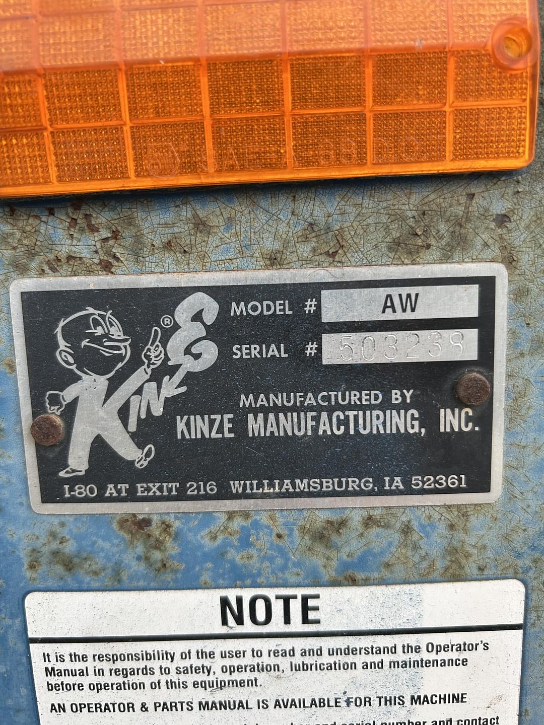 Image of Kinze 840 Image 1