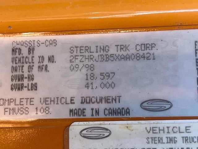 Image of Sterling L7501 equipment image 2