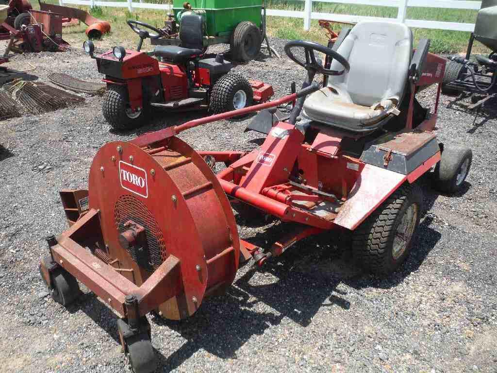 SOLD - Toro Groundsmaster 345 Lot No. 1668 Other Equipment with