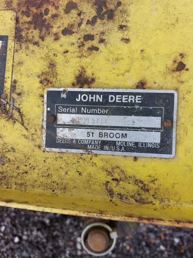 Image of John Deere 51" Broom equipment image 3