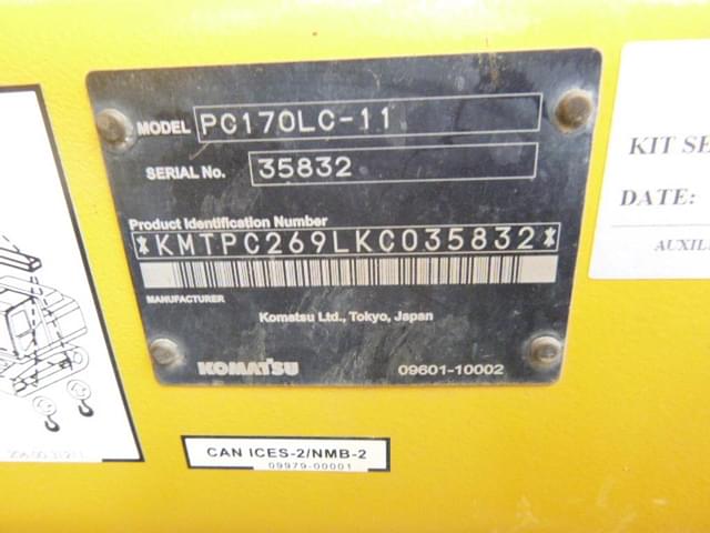 Image of Komatsu PC170LC equipment image 4