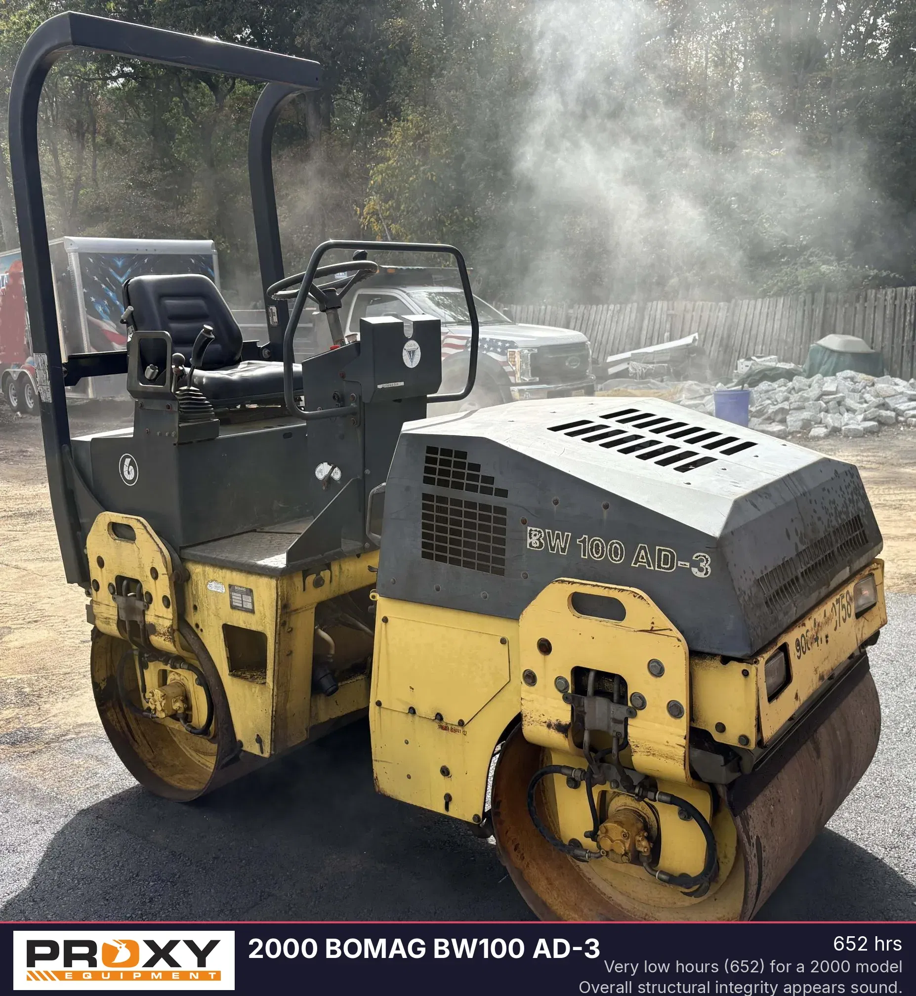 2000 Bomag BW100AD3 Equipment Image0