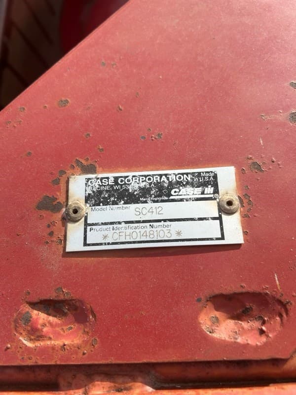 Image of Case IH SC412 equipment image 3