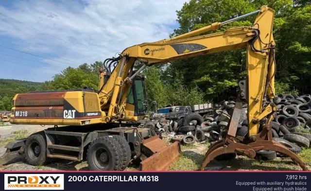 Image of Caterpillar M318 equipment image 1
