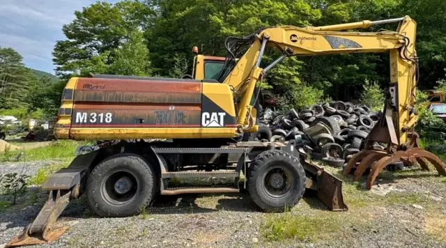 Image of Caterpillar M318 equipment image 4