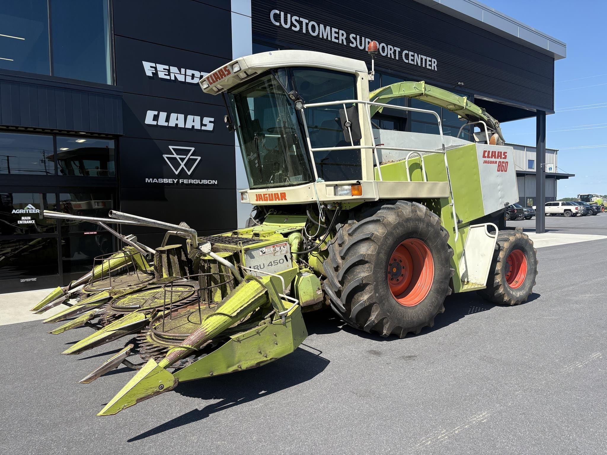 2000 CLAAS Jaguar 860 Equipment Image0