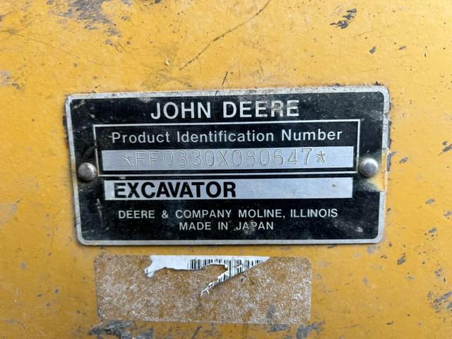 Image of John Deere 330LC equipment image 1