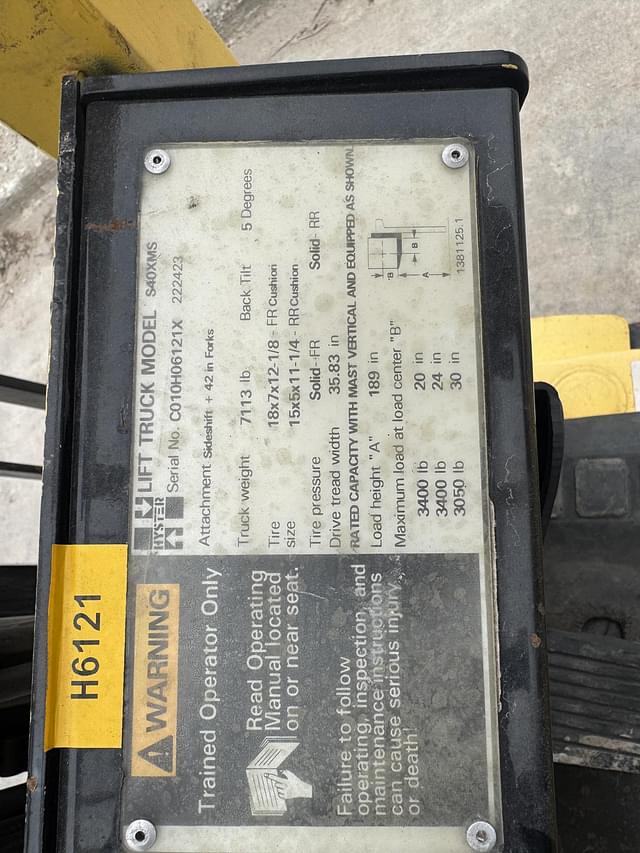 Image of Hyster S40XMS equipment image 1