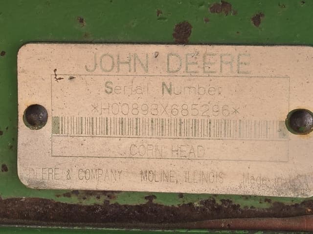 Image of John Deere 893 equipment image 3