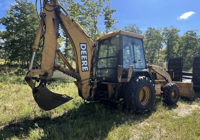 Image of John Deere 410E Turbo equipment image 3