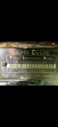 Image of John Deere 4300 equipment image 3