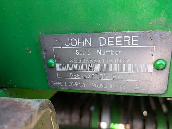 Image of John Deere 566 equipment image 1