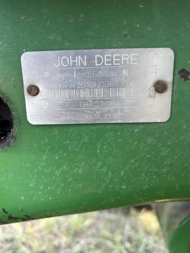 Image of John Deere 7610 equipment image 1
