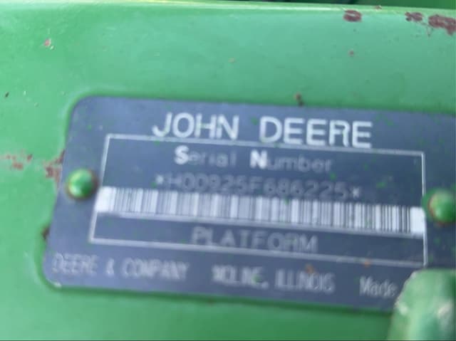 Image of John Deere 925F equipment image 1