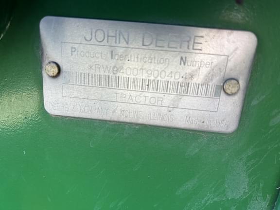 Image of John Deere 9400T equipment image 2