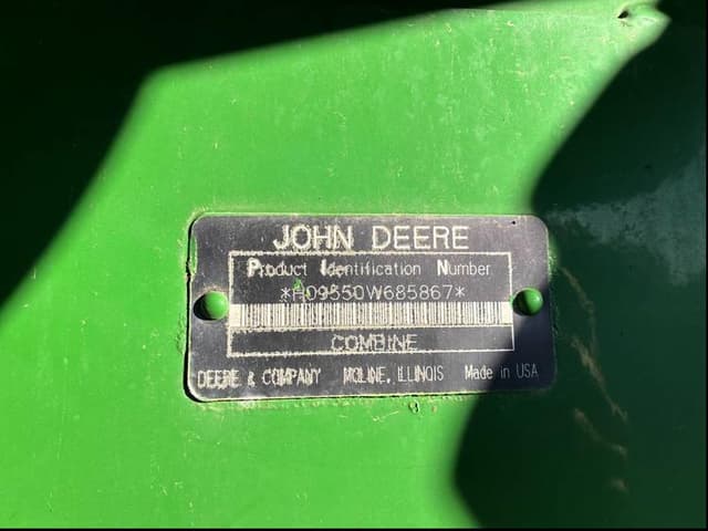 Image of John Deere 9550 equipment image 1