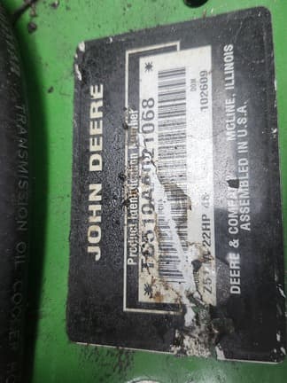Image of John Deere Z510A equipment image 4