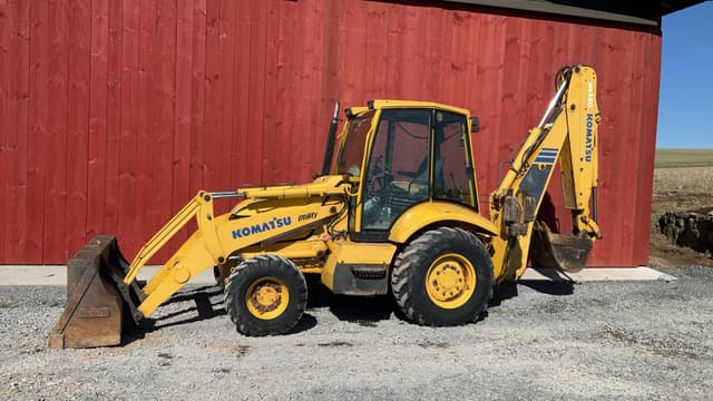 Image of Komatsu WB140-2 equipment image 1