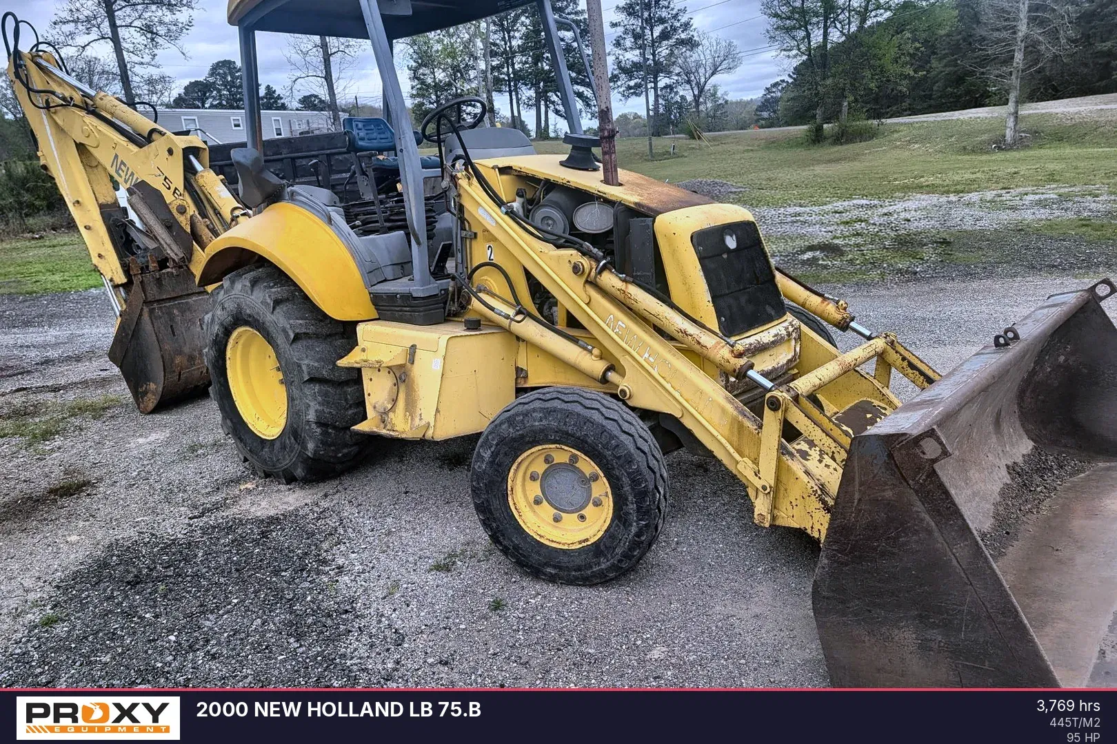 2000 New Holland LB75B Equipment Image0