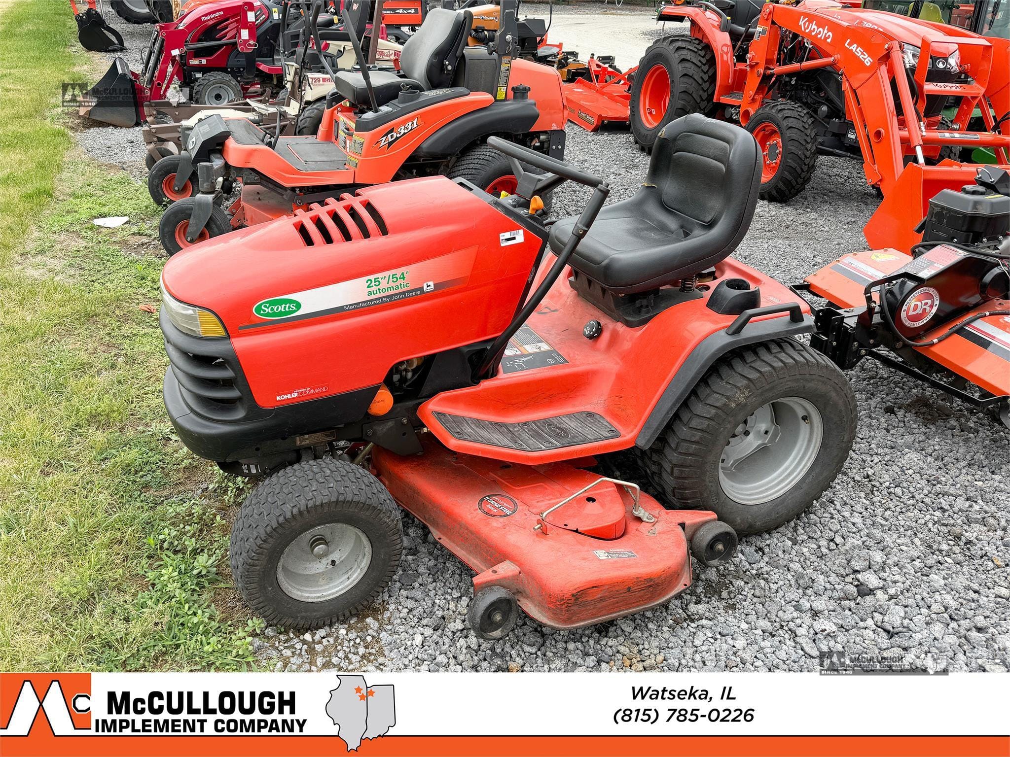 SOLD 2000 Scotts 2554 Stock 125503 Other Equipment with 730