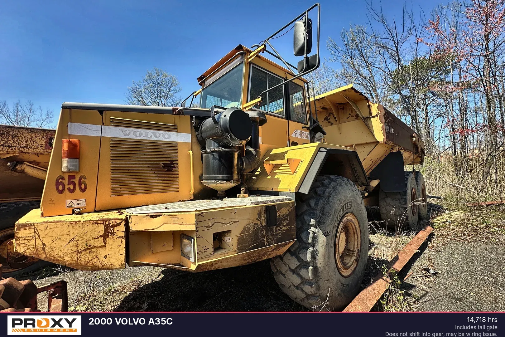 2000 Volvo A35C Equipment Image0