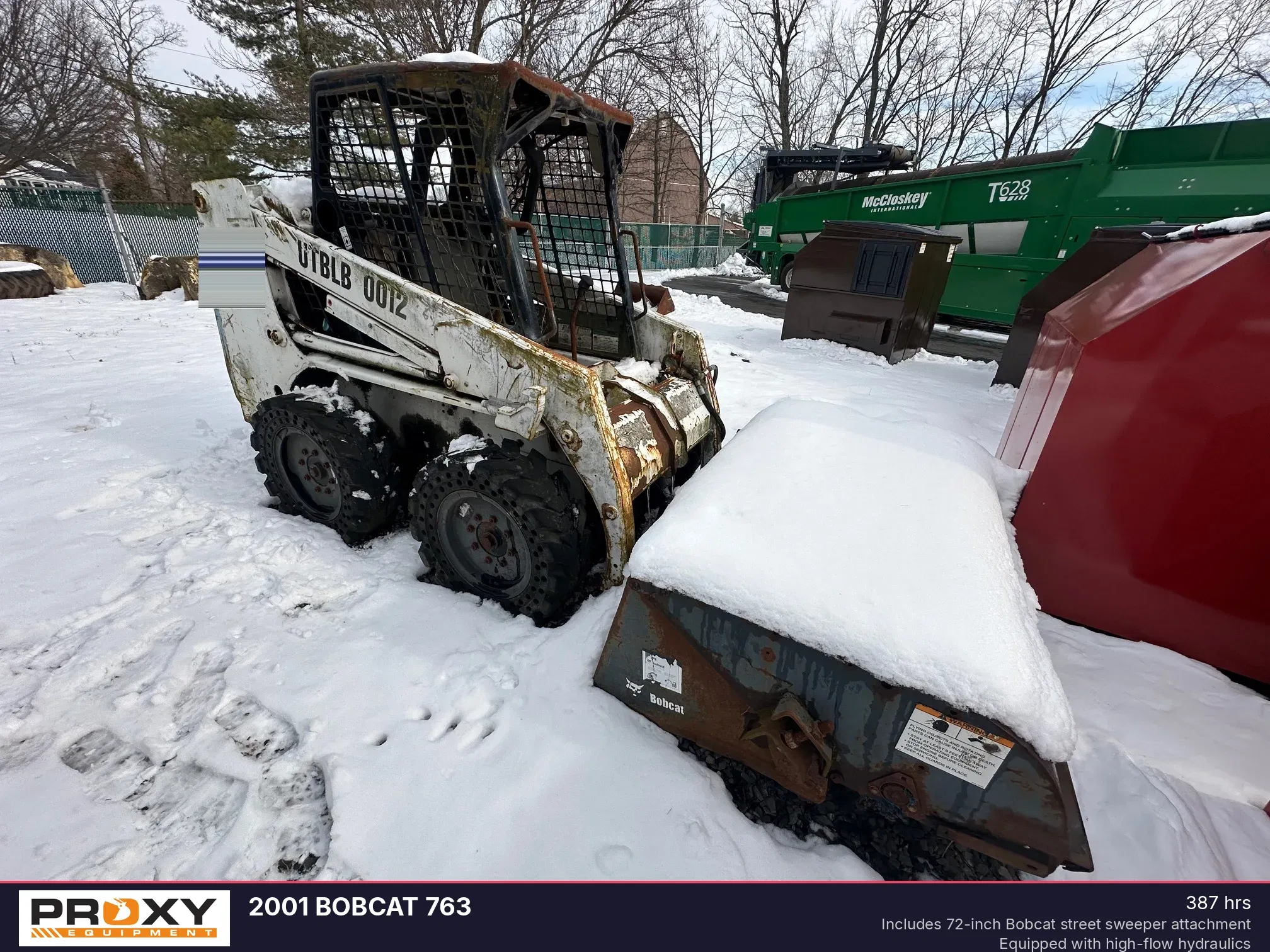 2001 Bobcat 763 Equipment Image0