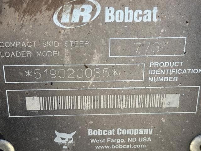 Image of Bobcat 773 equipment image 4