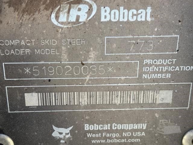 Image of Bobcat 773 equipment image 4