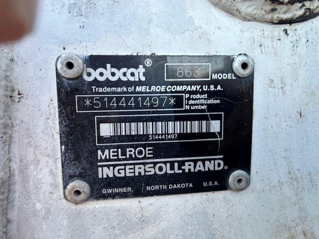 Image of Bobcat 863 equipment image 2