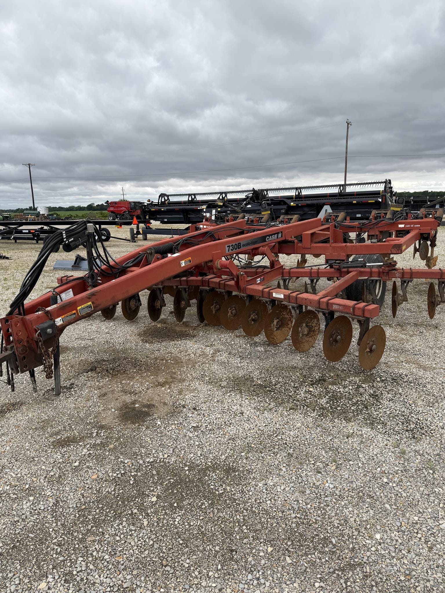 2001 Case IH Ecolo-Tiger 730B Equipment Image0