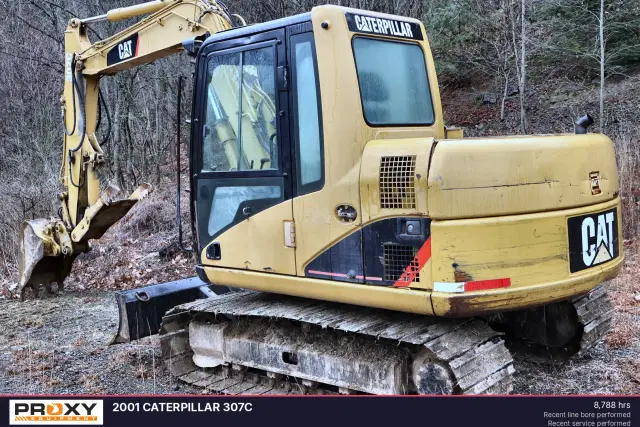 Image of Caterpillar 307C equipment image 3