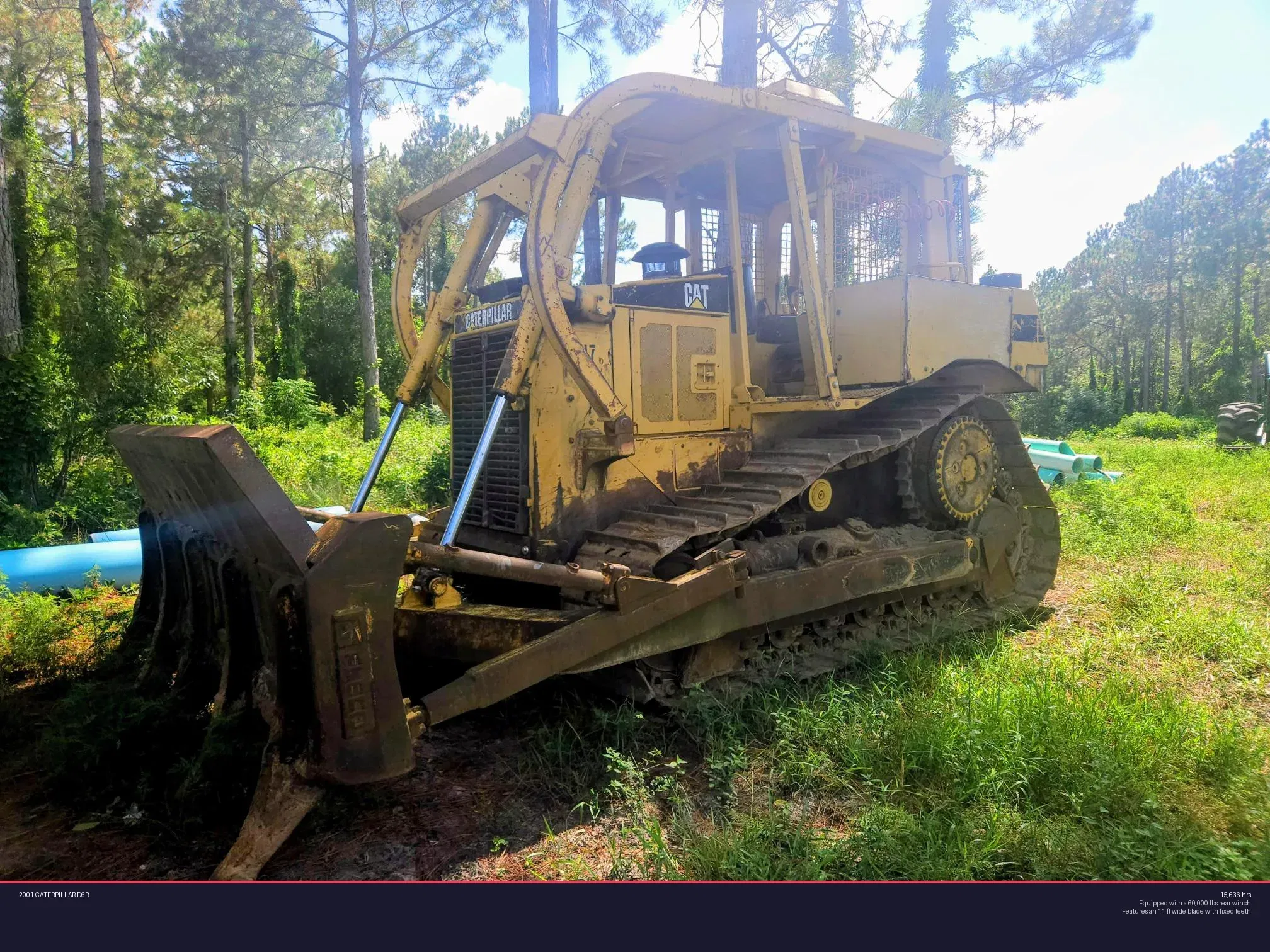 2001 Caterpillar D6R Equipment Image0