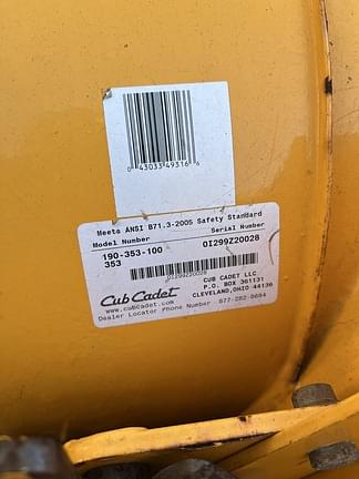 Image of Cub Cadet 3206 equipment image 1