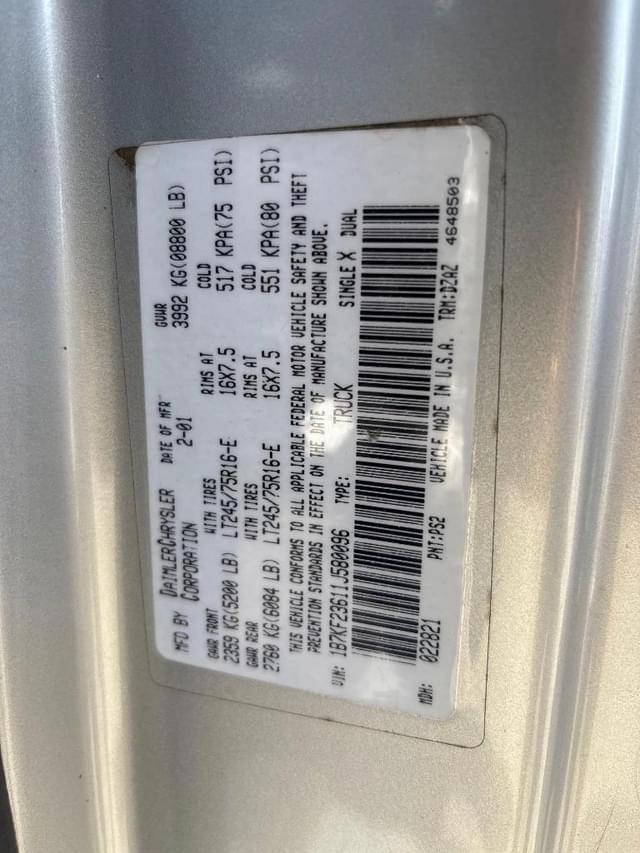 Image of Dodge Ram 2500 equipment image 4