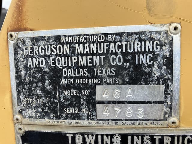 Image of Ferguson 46A equipment image 1
