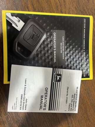 Image of John Deere 425 equipment image 4