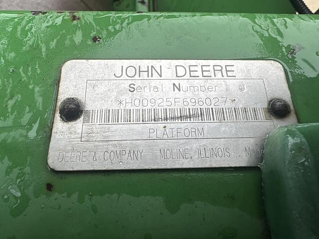 Image of John Deere 925F equipment image 3