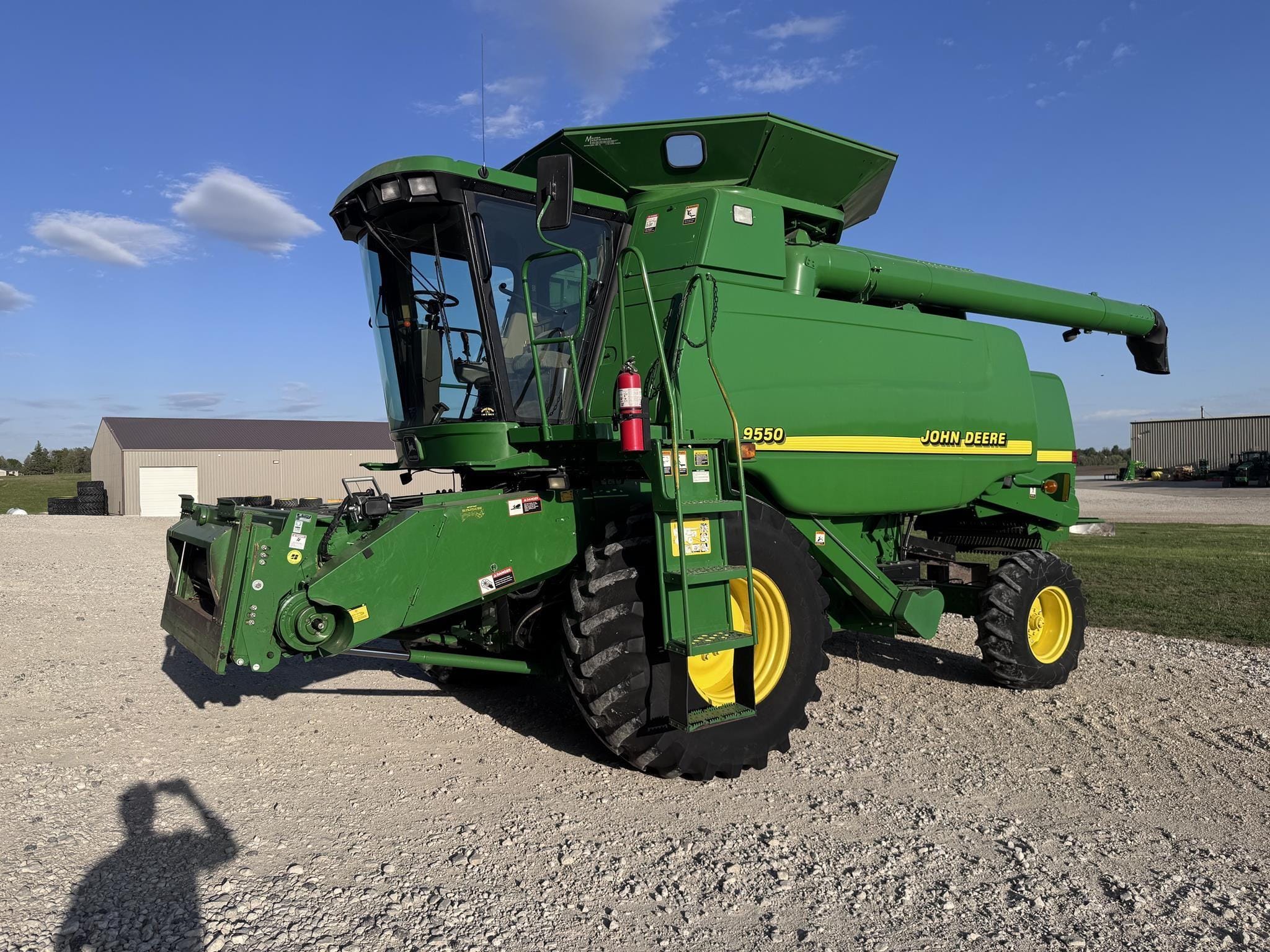 2001 John Deere 9550 Equipment Image0