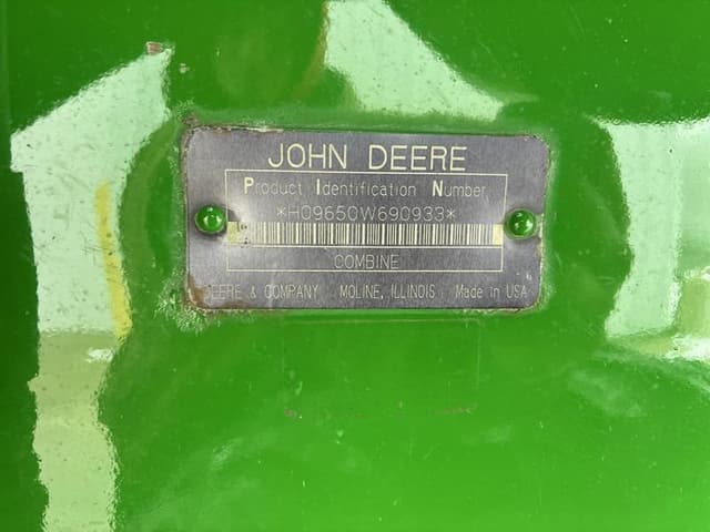 Image of John Deere 9650 equipment image 1
