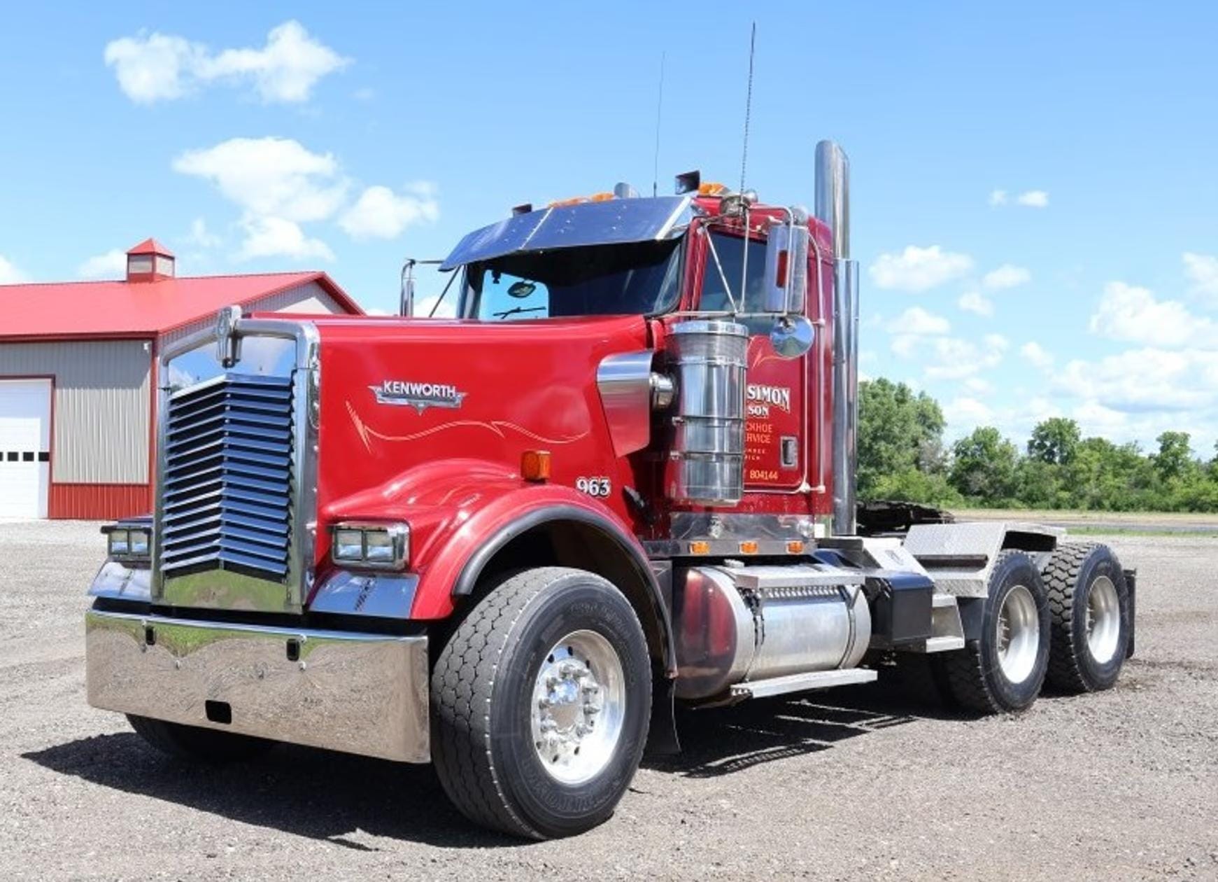2001 Kenworth W900 Equipment Image0