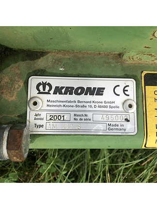 Image of Krone AM283S equipment image 1