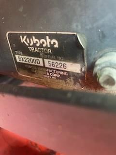 Image of Kubota BX2200D equipment image 3