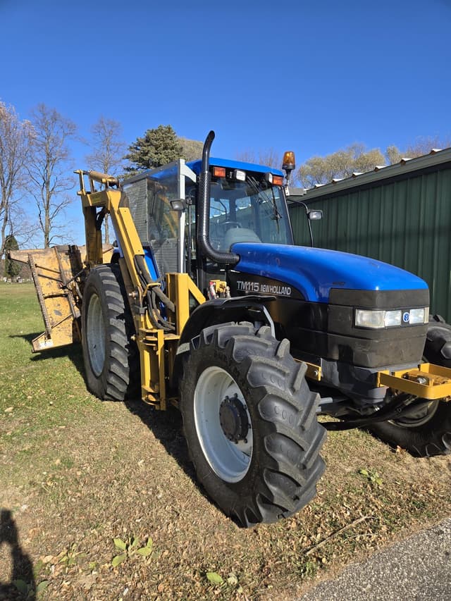 Image of New Holland TM115 equipment image 1