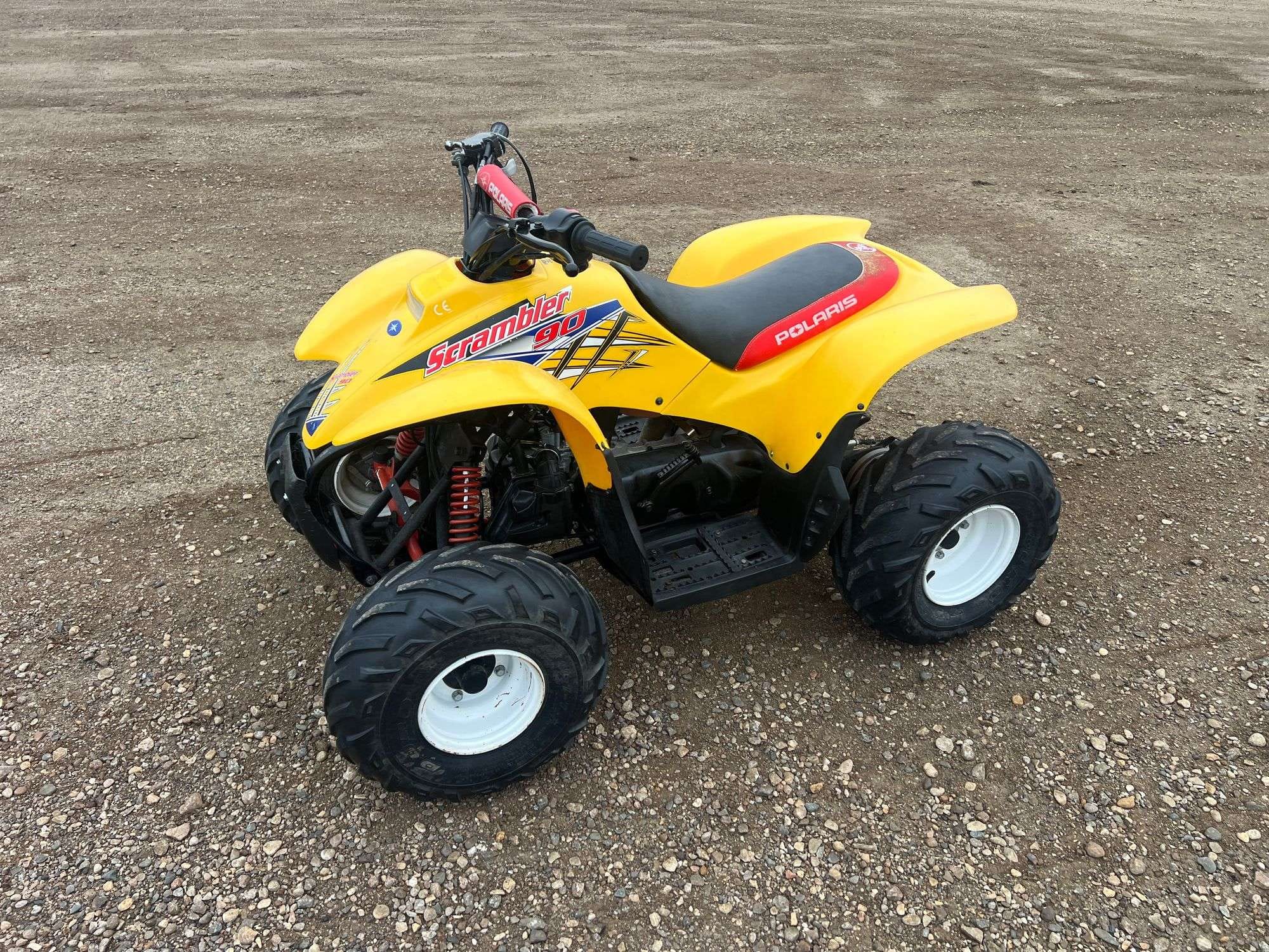 2001 Polaris Scrambler 90 Equipment Image0